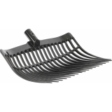 Pferdedunggabel&nbsp;V-Fork 40x31cm Polycarbonat, mit Stiel