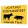 Tiertransporterschild&nbsp;Kunststoff