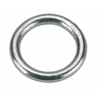 geschwei&szlig;ter Ring, Stahl verzinkt - 35mm x 6mm