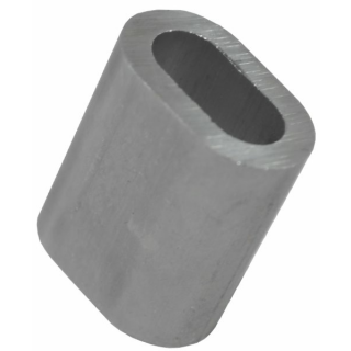 100 Stk. - Aluminium-Pressklemme - f&uuml;r 2mm - Seil