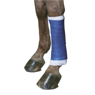 EquiLastic selbsthaftende Bandage, blau, 450cm x 10cm