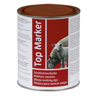 Schafzeichenfarbe 1 kg, rot