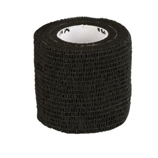 EquiLastic selbsthaftende Bandage, schwarz, 450cm x 5cm