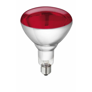 Hartglaslampe &quot;Philips&quot; 150W 240V, rot