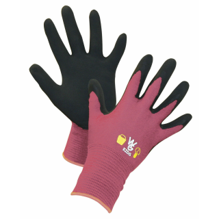 Kinderhandschuh TOWA pink 8-11 Jahre, latexbeschichtet