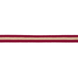 Nylonhalfter Hippo, Gr. 2 bordeaux/beige