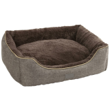 Kuschelbett Samuel dunkelgrau/grau 60x50x17cm