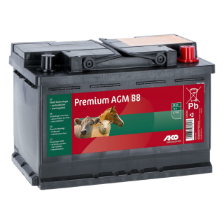 AKO Premium AGM Akku 12V / 88 Ah (C100)