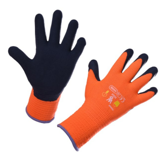 Kinderhandschuh TOWA orange 4-6 Jahre, latexbeschichtet