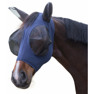 Fliegenschutzmaske FinoStretch II, Pony, blau