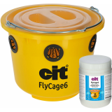 Fliegenfalle FlyCage 6, kpl. incl. 750g Lockstoff